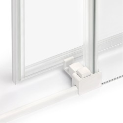 NZ4 DRZWI WNĘKOWE PRIME WHITE 2D U 140x200 CZYSTE 6mm ACTIVE SHIELD 2.0