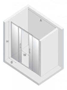 NZ4 DRZWI WNĘKOWE PRIME WHITE 2D U 170x200 CZYSTE 6mm ACTIVE SHIELD 2.0