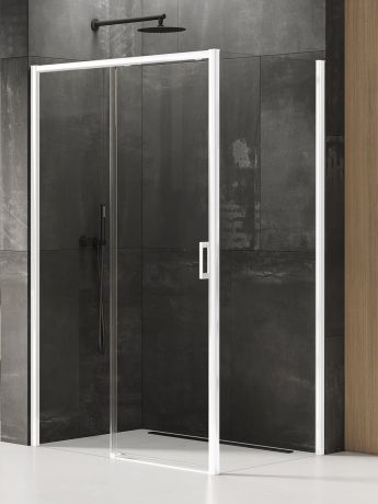 Przejdź do produktu NZ4 KABINA PRIME WHITE 1D PROSTOKĄTNA L 130x100x200 CZYSTE 6mm ACTIVE SHIELD 2.0