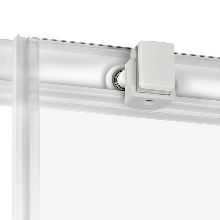 NZ4 KABINA PRIME WHITE 2D PROSTOKĄTNA  110x90x200 CZYSTE 6mm ACTIVE SHIELD 2.0