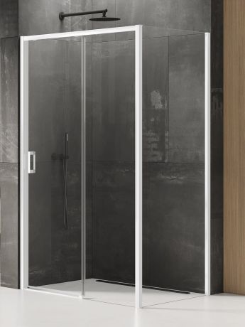 Przejdź do produktu NZ4 KABINA PRIME WHITE 1D PROSTOKĄTNA P 160x90x200 CZYSTE 6mm ACTIVE SHIELD 2.0