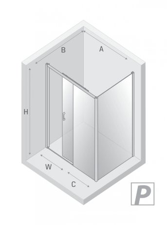 Przejdź do produktu NZ4 KABINA PRIME WHITE 1D PROSTOKĄTNA P 160x90x200 CZYSTE 6mm ACTIVE SHIELD 2.0