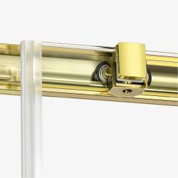 NZ4 KABINA PRIME LIGHT GOLD 2D PROSTOKĄTNA  90x80x200 CZYSTE 6mm ACTIVE SHIELD 2.0