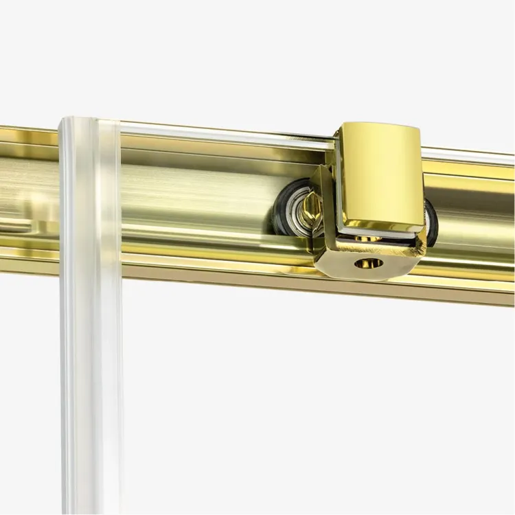 NZ4 KABINA PRIME LIGHT GOLD 2D PROSTOKĄTNA  120x70x200 CZYSTE 6mm ACTIVE SHIELD 2.0