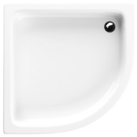 Przejdź do produktu Brodzik półokrągły 80x80x26cm Schedpol Grawello 3.015 R55