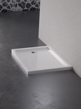 Przejdź do produktu BRODZIK NEW CANTARE PROSTOKĄTNY BIAŁY AKRYLOWY 110x90x4,5
