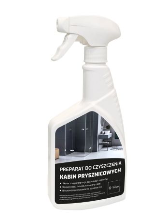 Przejdź do produktu PREPARAT DO CZYSZCZENIA KABIN PRYSZNICOWYCH