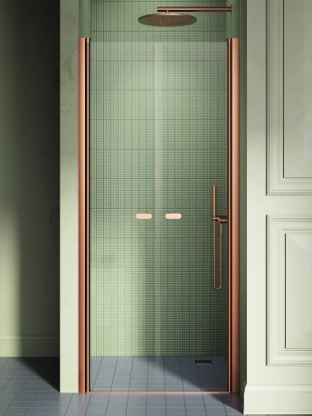 Przejdź do produktu Uniwersalne drzwi wnękowe, możliwe do zamontowania po dowolnej stronie, otwierane w obu kierunkach, dostępne w rozmiarach od 70x195 cm do 170x195 cm.