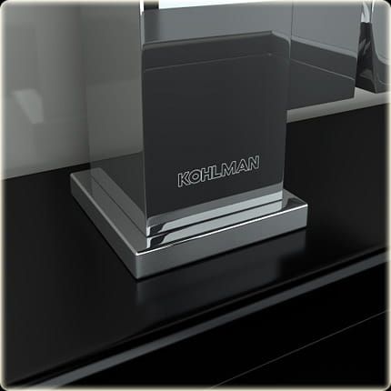 Bateria umywalkowa wysoka Kohlman Excelent QB150H chrom