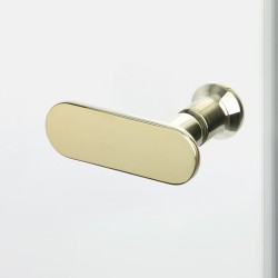 DRZWI WNĘKOWE NEW SOLEO LIGHT GOLD 2D U 80x195 CZYSTE 6mm ACTIVE SHIELD 2.0