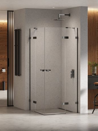 Przejdź do produktu KABINA EVENTA BLACK CHROME 2D PROSTOKĄTNA  80x90x200 CZYSTE 8mm ACTIVE SHIELD 2.0
