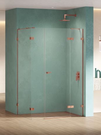 Przejdź do produktu NZ4 KABINA EVENTA COPPER SHINE 1D PROSTOKĄTNA L 110x100x200 CZYSTE 8mm ACTIVE SHIELD 2.0