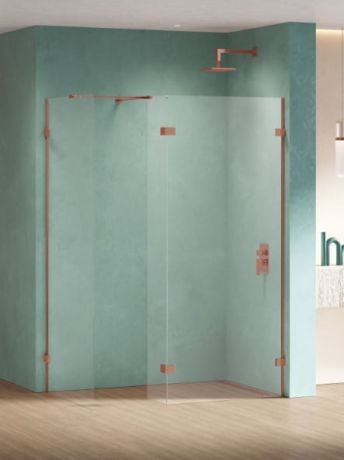 Przejdź do produktu KABINA EVENTA COPPER SHINE ŚCIANKA U 140x200 CZYSTE 8mm ACTIVE SHIELD 2.0