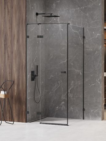 Przejdź do produktu KABINA AVEXA BLACK XR 1D PROSTOKĄTNA L 110x100x200 CZYSTE 6mm ACTIVE SHIELD 2.0