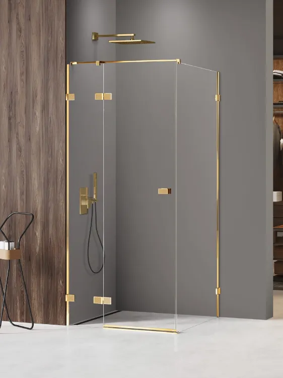KABINA AVEXA GOLD SHINE XR 1D PROSTOKĄTNA L 110x120x200 CZYSTE 6mm ACTIVE SHIELD 2.0