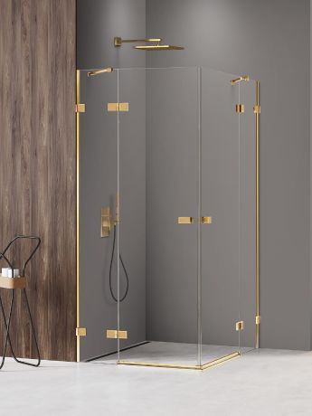 Przejdź do produktu KABINA AVEXA GOLD SHINE XR 2D PROSTOKĄTNA  120x80x200 CZYSTE 6mm ACTIVE SHIELD 2.0