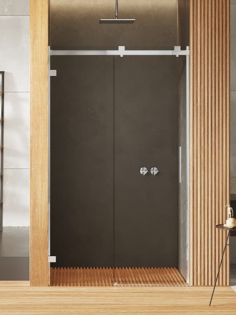 Przejdź do produktu Uniwersalne drzwi wnękowe, z możliwością montażu po dowolnej stronie, dostępne w rozmiarach od 100x200cm do 180x200cm.