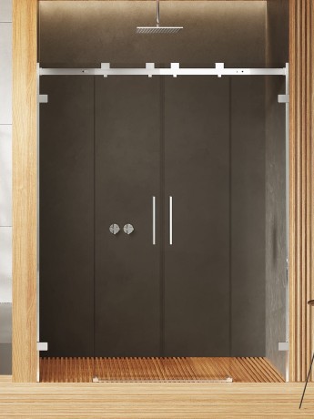 Przejdź do produktu Uniwersalne drzwi wnękowe, które można zamontować z dowolnej strony, o szerokości od 130x200cm do 180x200cm.