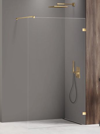 Przejdź do produktu NZ4 KABINA AVEXA GOLD SHINE WALK-IN U 150x200 CZYSTE 8mm ACTIVE SHIELD 2.0