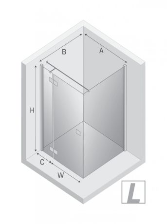 Przejdź do produktu KABINA REFLEXA 1D KWADRATOWA L 80x80x200 CZYSTE 6mm ACTIVE SHIELD 2.0