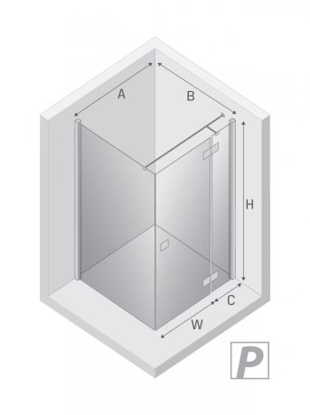 Przejdź do produktu KABINA REFLEXA 1D KWADRATOWA P 90x90x200 CZYSTE 6mm ACTIVE SHIELD 2.0