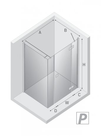 Przejdź do produktu NZ4 KABINA REFLEXA 1D PROSTOKĄTNA P 150x90x200 CZYSTE 6mm ACTIVE SHIELD 2.0