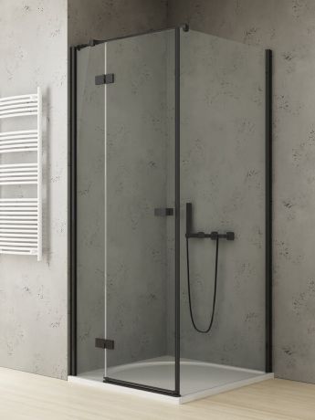 Przejdź do produktu NZ2 KABINA REFLEXA BLACK 1D KWADRATOWA L 110x110x200 CZYSTE 6mm ACTIVE SHIELD 2.0