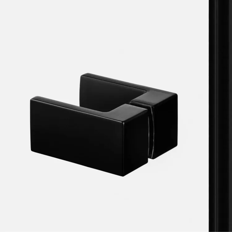 NZ2 KABINA REFLEXA BLACK 1D PROSTOKĄTNA P 80x110x200 CZYSTE 6mm ACTIVE SHIELD 2.0