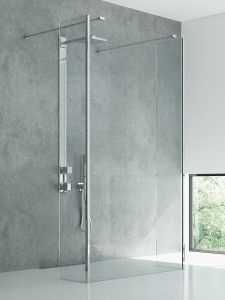 KABINA NEW MODUS ŚCIANKA U 100x200 CZYSTE 8mm ACTIVE SHIELD 2.0