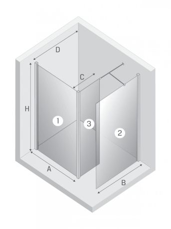 Przejdź do produktu KABINA NEW MODUS ŚCIANKA U 80x200 CZYSTE 8mm ACTIVE SHIELD 2.0