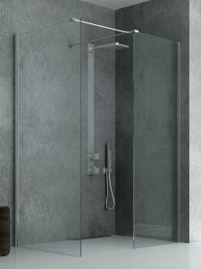 KABINA NEW MODUS WALK-IN U 140x90x200 CZYSTE 8mm ACTIVE SHIELD 2.0