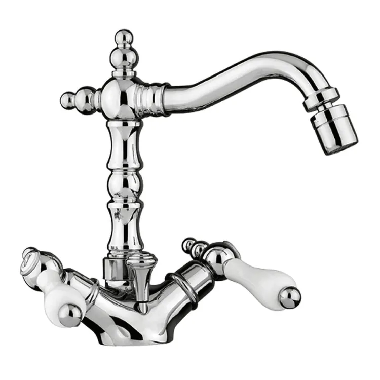 Retro bateria bidetowa Giulini Praga chrom 7558CR