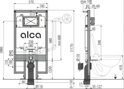 stelaż Alca Slim rysunek techniczny 83 mm zabudowy.JPG