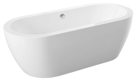 Przejdź do produktu SAMIRA wanna wolnostojąca 173x78x59cm, biały