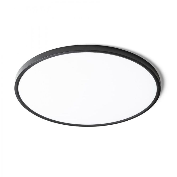 LANA 60 natynkowa czarna plastik 230V LED 50W 3000K 4000K 6000K