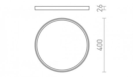 Przejdź do produktu LANA 40 natynkowa biała plastik 230V LED 32W  3000K 4000K 6000K
