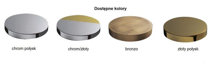 Dostępne kolory Giulini Parigi.