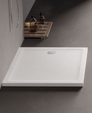 Przejdź do produktu BRODZIK MILD STONE PROSTOKĄTNY BIAŁY AKRYLOWY 80x120x4,5