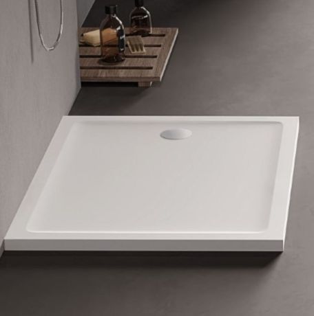 Przejdź do produktu BRODZIK MILD PROSTOKĄTNY BIAŁY AKRYLOWY 80x120x4,5