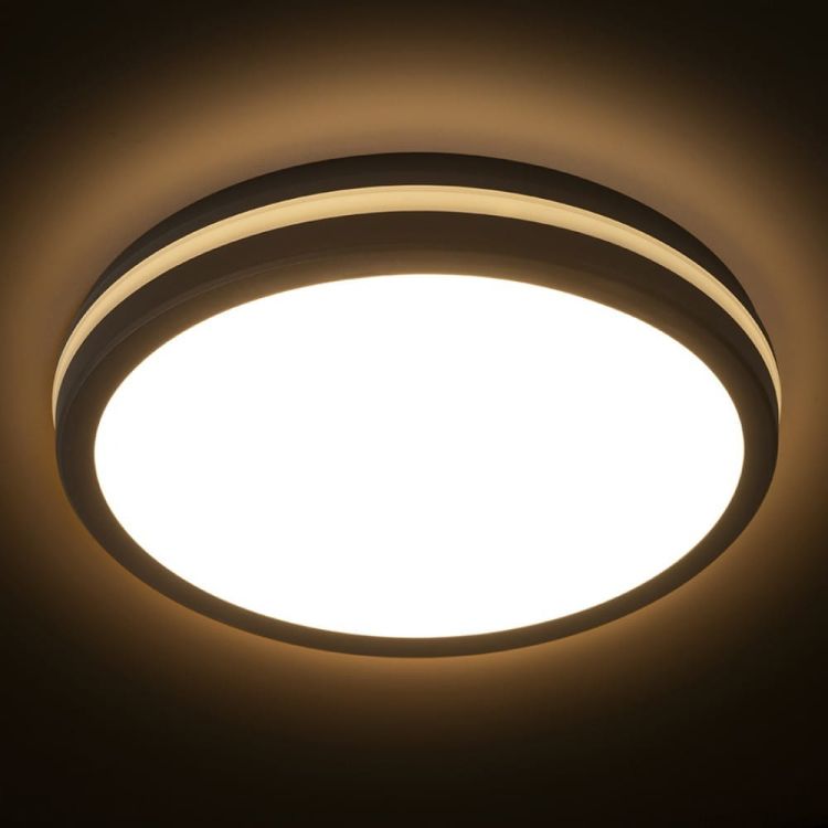 SONO 40 natynkowa czarna plastik 230V LED 40W IP65 3000K 4000K 6000K