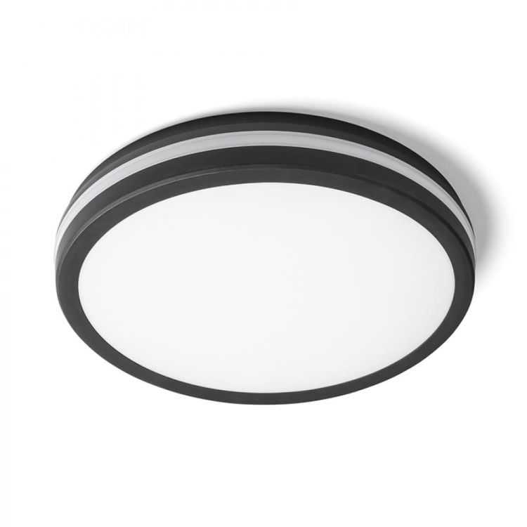 SONO 40 natynkowa czarna plastik 230V LED 40W IP65 3000K 4000K 6000K