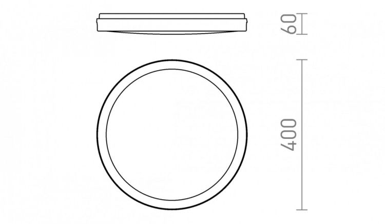 SONO 40 natynkowa czarna plastik 230V LED 40W IP65 3000K 4000K 6000K