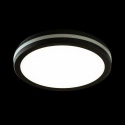 SONO 30 natynkowa czarna plastik 230V LED 30W IP65 3000K 4000K 6000K