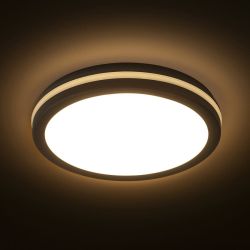 SONO 30 natynkowa czarna plastik 230V LED 30W IP65 3000K 4000K 6000K