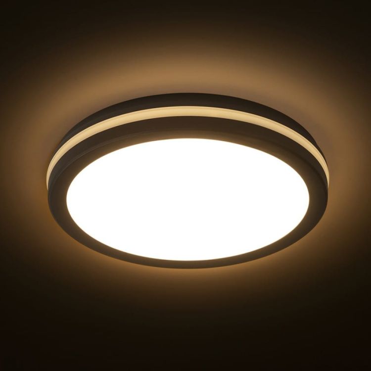 SONO 30 natynkowa czarna plastik 230V LED 30W IP65 3000K 4000K 6000K