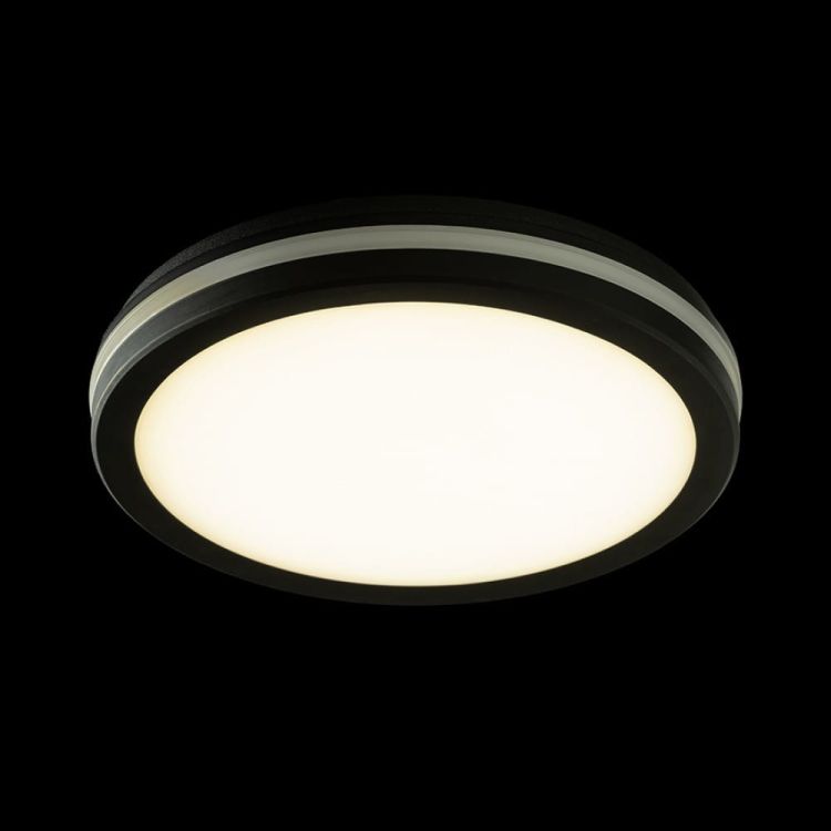 SONO 30 natynkowa czarna plastik 230V LED 30W IP65 3000K 4000K 6000K