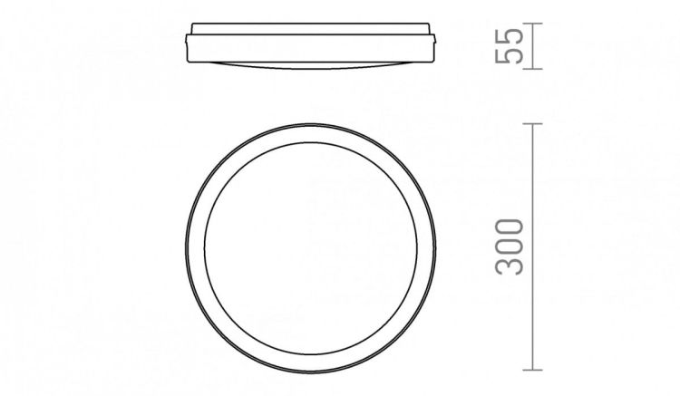 SONO 30 natynkowa czarna plastik 230V LED 30W IP65 3000K 4000K 6000K