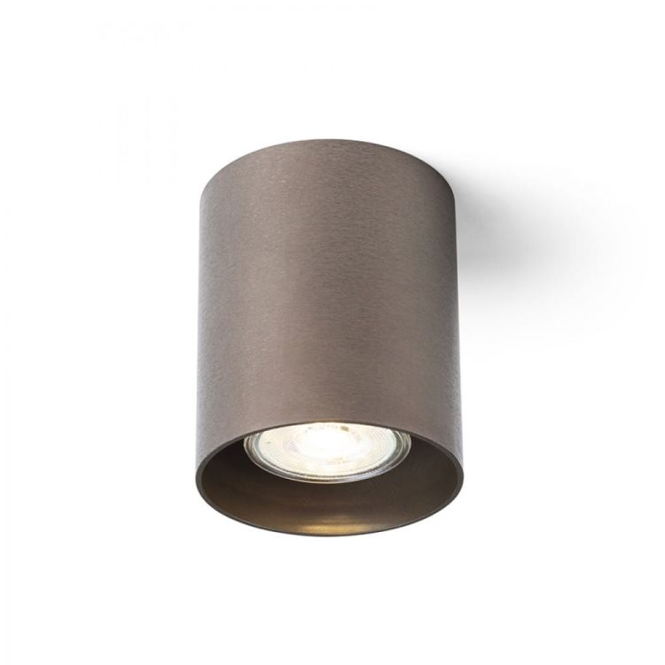 MANTOVA I sufitowa brąz szczotkowany 230V LED GU10 7W