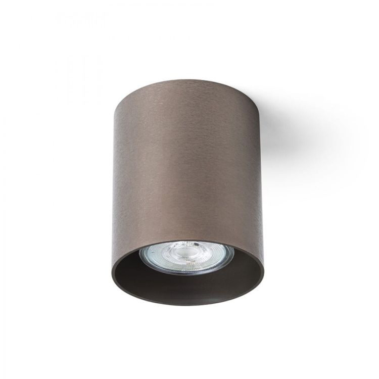 MANTOVA I sufitowa brąz szczotkowany 230V LED GU10 7W