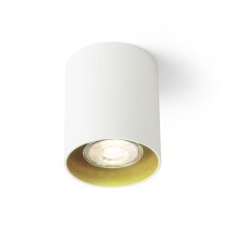 MANTOVA I sufitowa biała/złota  230V LED GU10 7W